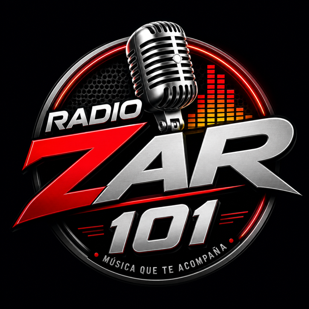 Glossy ZAR Radio 101 Badge